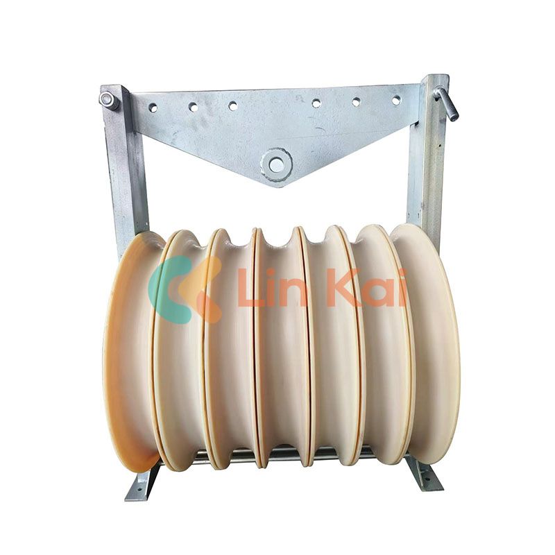 conductor pulley stringing blocks